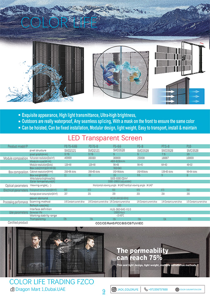 LED Transparent Screen 